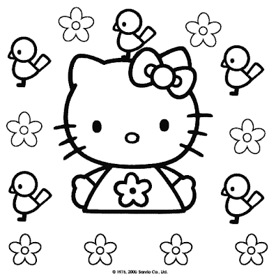 Hello Kitty Ausmalbilder