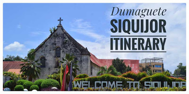 Dumaguete Siquijor Travel Itinerary