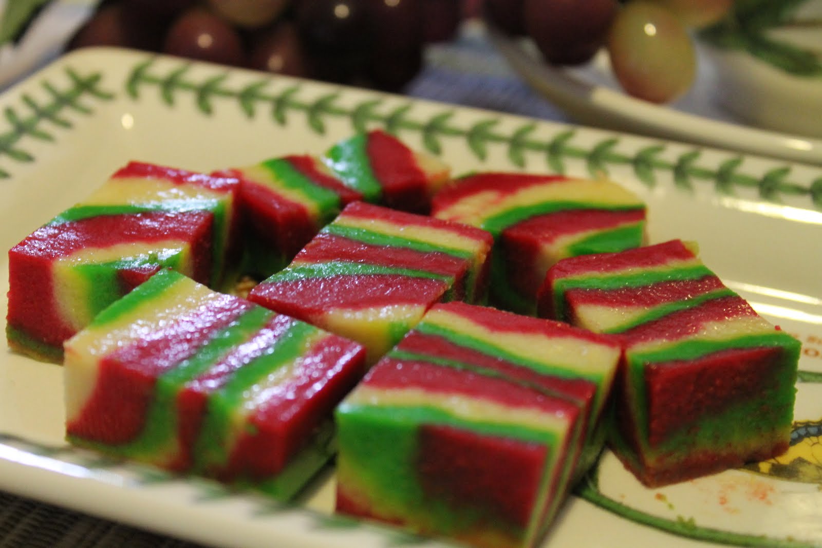 Puding Roti Pelangi - Azie Kitchen