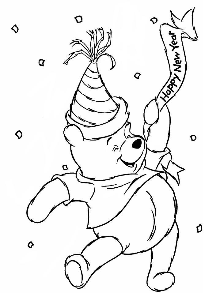 Winnie The Pooh Bear Coloring Pages Part 2