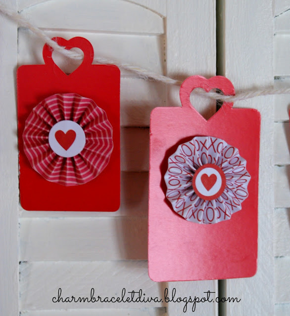 DIY Valentine's Day banner decor