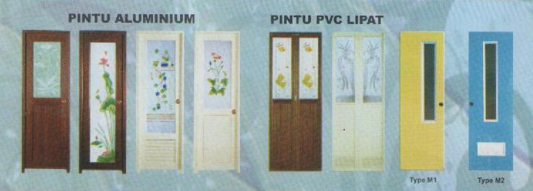 SUPPLIER MATERIAL BANGUNAN PINTU  PVC 