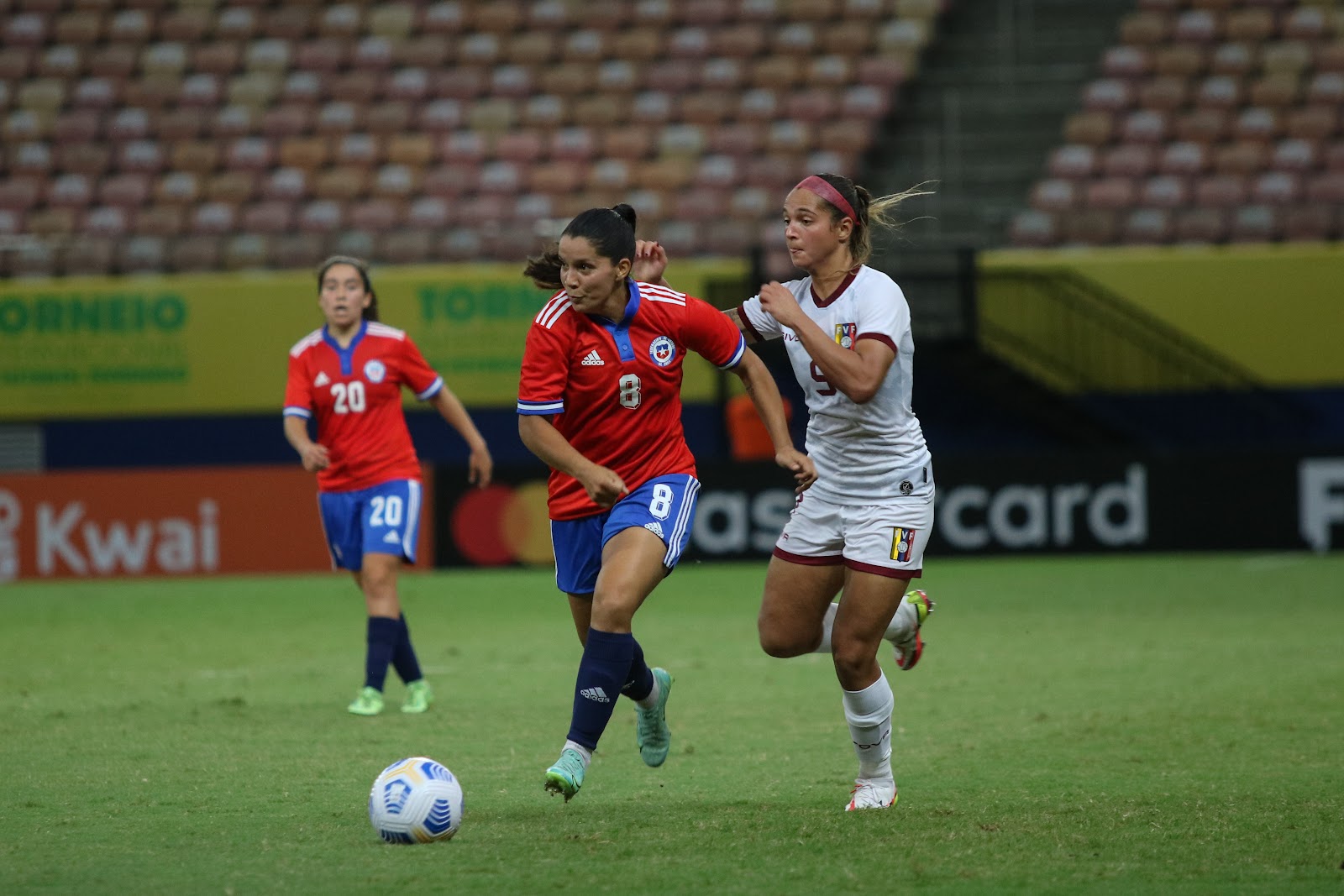 Chile y Venezuela en Torneio Internacional de Futebol Feminino Amazonas 2021, 25 de noviembre