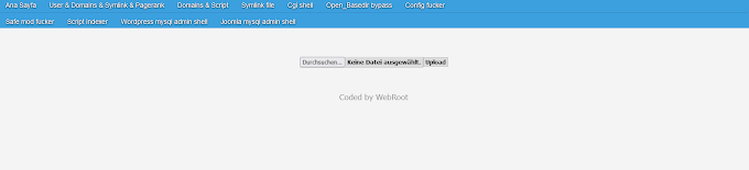 Webr00t Shell İndir! - Webroot PHP Shell Download