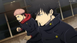 呪術廻戦 アニメ 2期11話 伏黒恵 虎杖悠仁 1年ズ Jujutsu Kaisen Episode 35 JJK