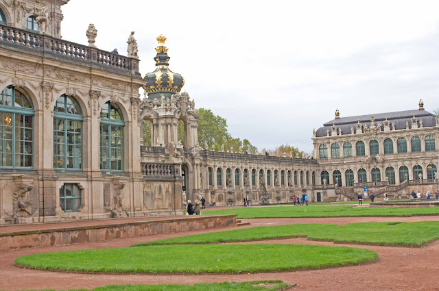 kompleks architektoniczny Zwinger w Dreźnie, stolica Saksonii