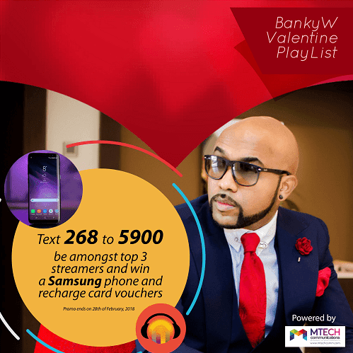 BANKY W HAS LOADS OF SUPRISES FOR FANS THIS VALENTINE SEASON