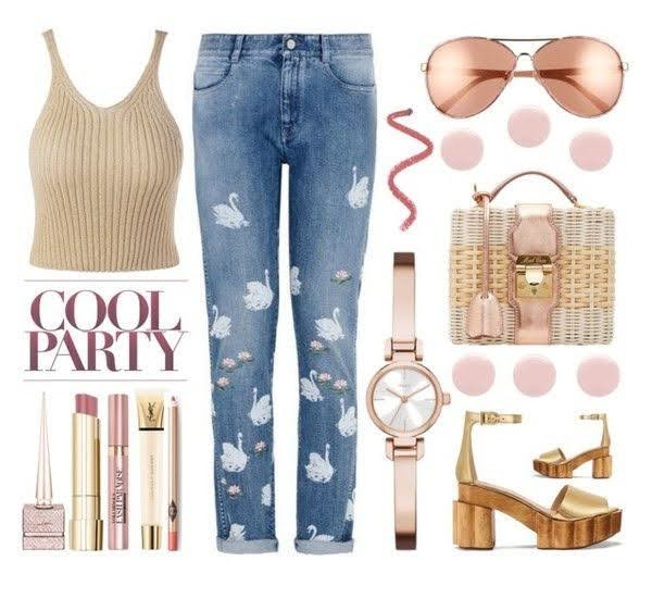 A Cool Casual Summer Party Outfit