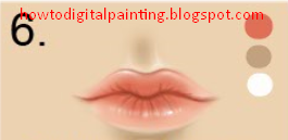 How to paint lips (Basic) Step by Step