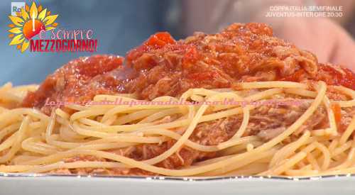 Spaghetti alla picchiapò ricetta zia Cri