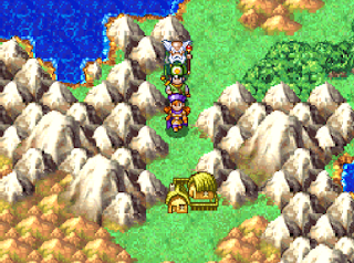 The party leaves Taborov for Vrenor, another town in Dragon Quest IV.