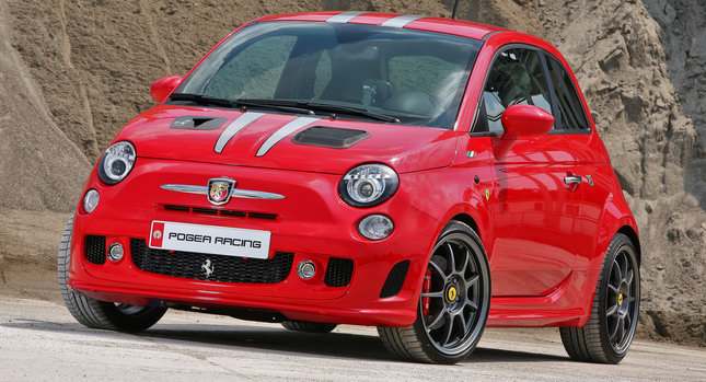 Pogea Racing Tunes Fiat 500 Abarth Ferrari Dealers Edition to 264HP