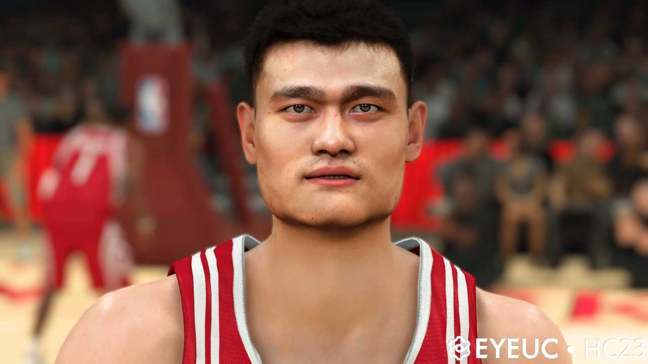 NBA 2K23 Yao Ming Cyberface