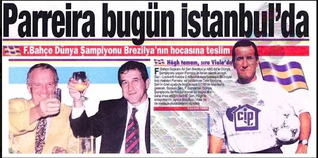 Parreira Fenerbahçe Newspaper