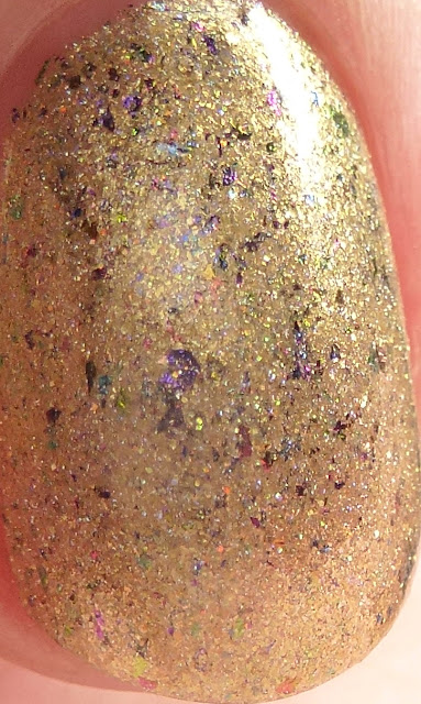 Lavish Polish Golden Mermaid