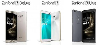 Info Gadget - Daftar Spesifikasi dan Harga Asus Zenfone 3, Asus Zenfone 3 Deluxe, Asus Zenfone Ultra