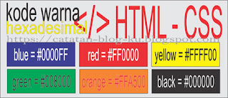 Kode Warna HTML-CSS