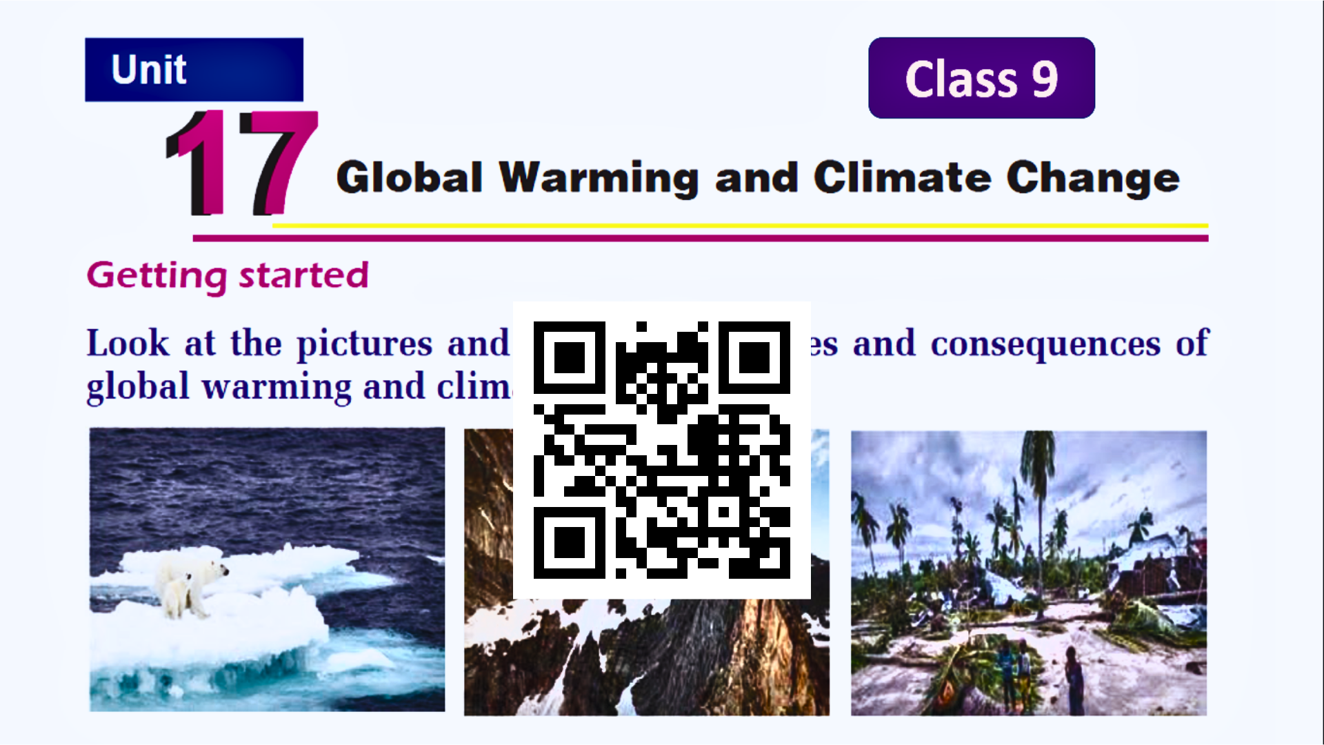 Unit-17 Global Warming and Climate Change [Class - 9]
