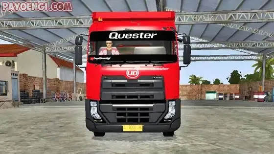 mod bussid truck ud quester losbak