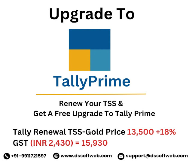 Tally Prime TSS GOLD Renewal