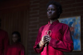Lupita Nyong'o as Adelaide Wilson's doppelganger Red in Jordan Peele's Us