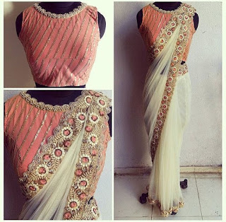 designer blouse patterns for silk sarees