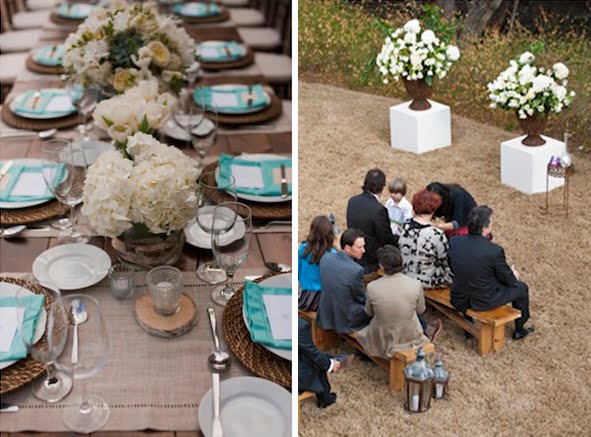 Love this rustically romantic wedding designed by Camille Styles Events