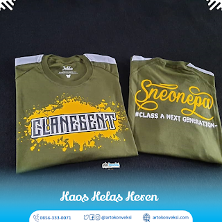 Baju Kelas Custom Keren