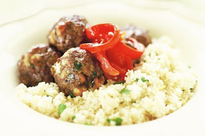 Meatballs with couscous