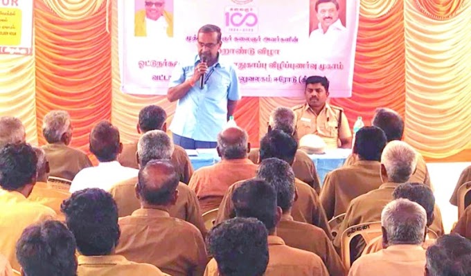 ஈரோட்டில் வாகன ஒட்டிகளுக்கு சாலைபாதுகாப்பு விழிப்புணர்வு...