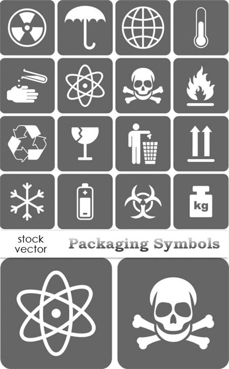 Download GFX Lord: Stock vector - Packaging Symbols