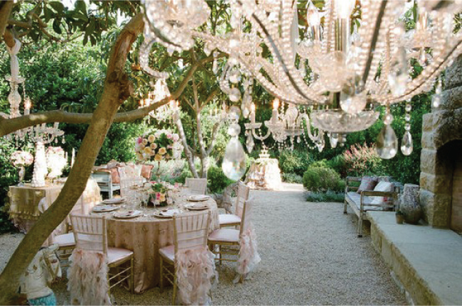 Outdoor Bridal Shower Decorations