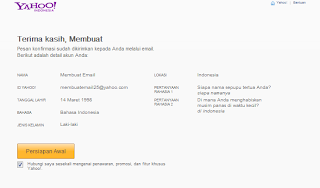 Cara membuat email Yahoo, tutorial, cara membuat, email yahoo