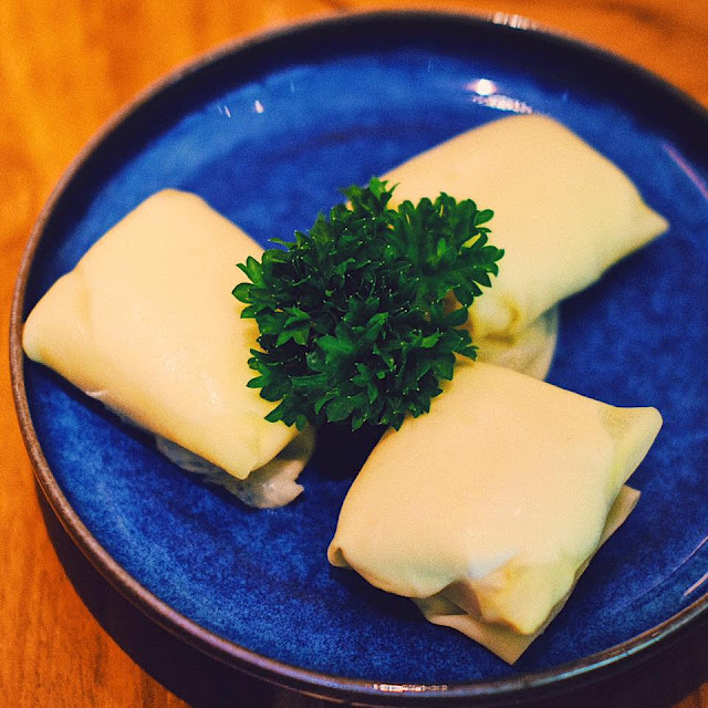 Chilled Durian Pancakes