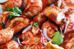 Vegetarian Tandoori Momos