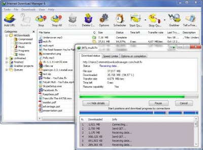 Internet Download Manager 6.11 (IDM 6.11) Latest Full Version Free Download Cracked