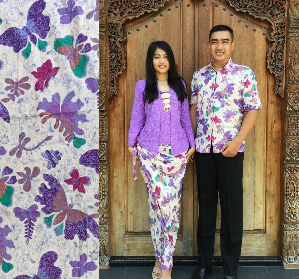  34 model baju kebaya batik couple modern untuk 