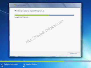 Cara Instal Windows 7 dengan CD/DVD ROM Atau USB Flashdisk