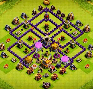 8 Base War TH 7 Anti Naga 2018 8