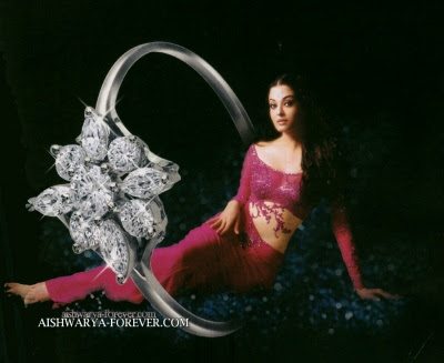 Aishwarya Rai for nakshatra Diamond Jewellery