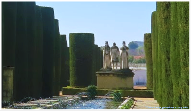 Jardins do Alcázar; Paseo de los Reyes; Alcázar de los Reyes Cristianos;