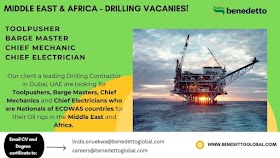  I am urgently recruiting for the following positions below with a Drilling Contractor located in Dubai, UAE. 