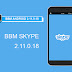 BBM V2.11.0.18 Mod Skype- ADS Removed & Full DP Only