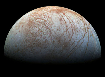 The Europa- Jupiter's Icy Moon