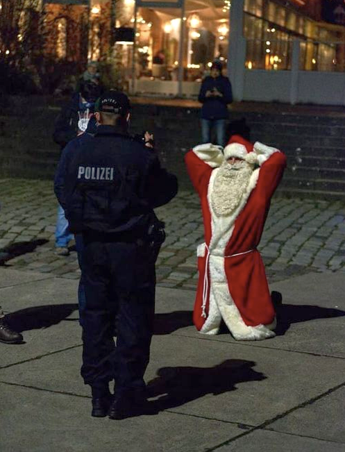 Weihnachtsmann verhaftet