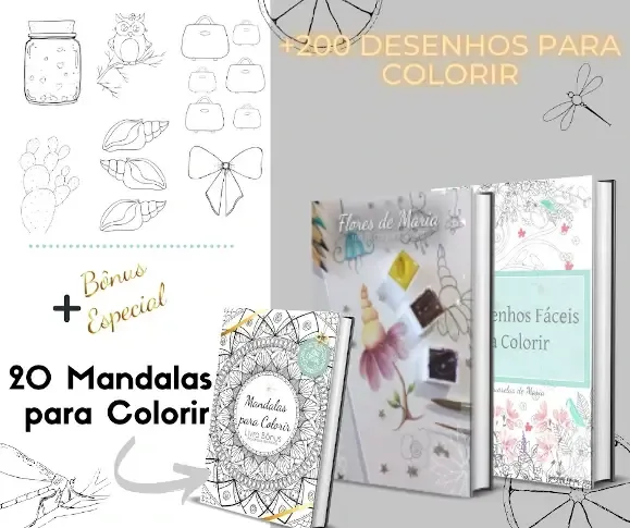 Desenhos para Colorir como Terapia