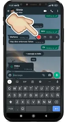 cómo guardar videos que se ven una vez en WhatsApp