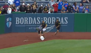 Pirates grounds crew attempts to catch squirrel, 6/20/2022