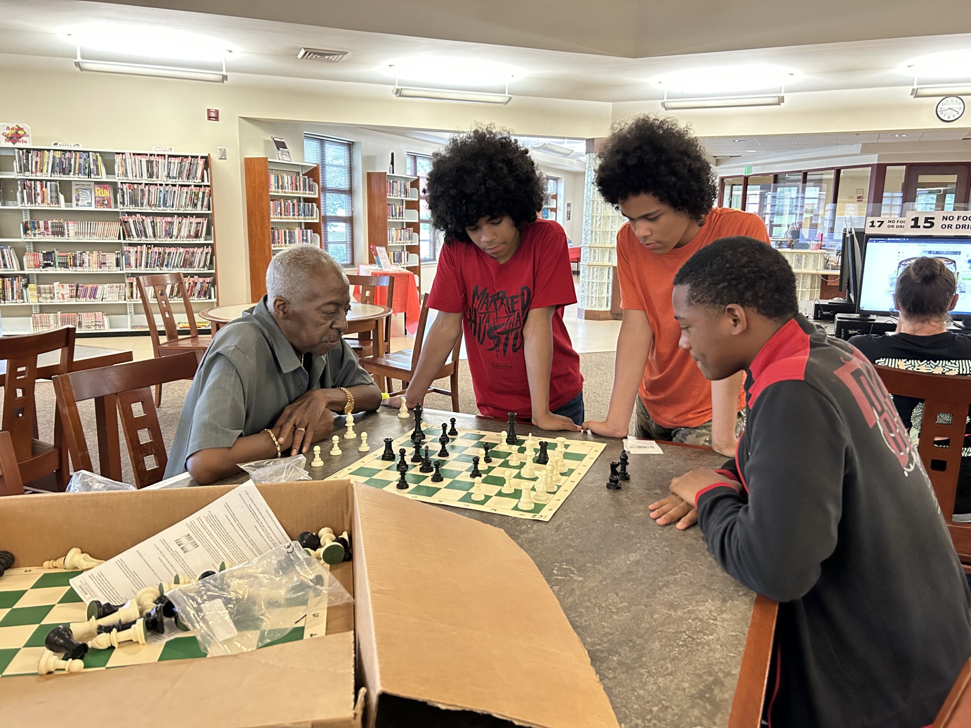 Chess Club @North  Berkeley Public Library