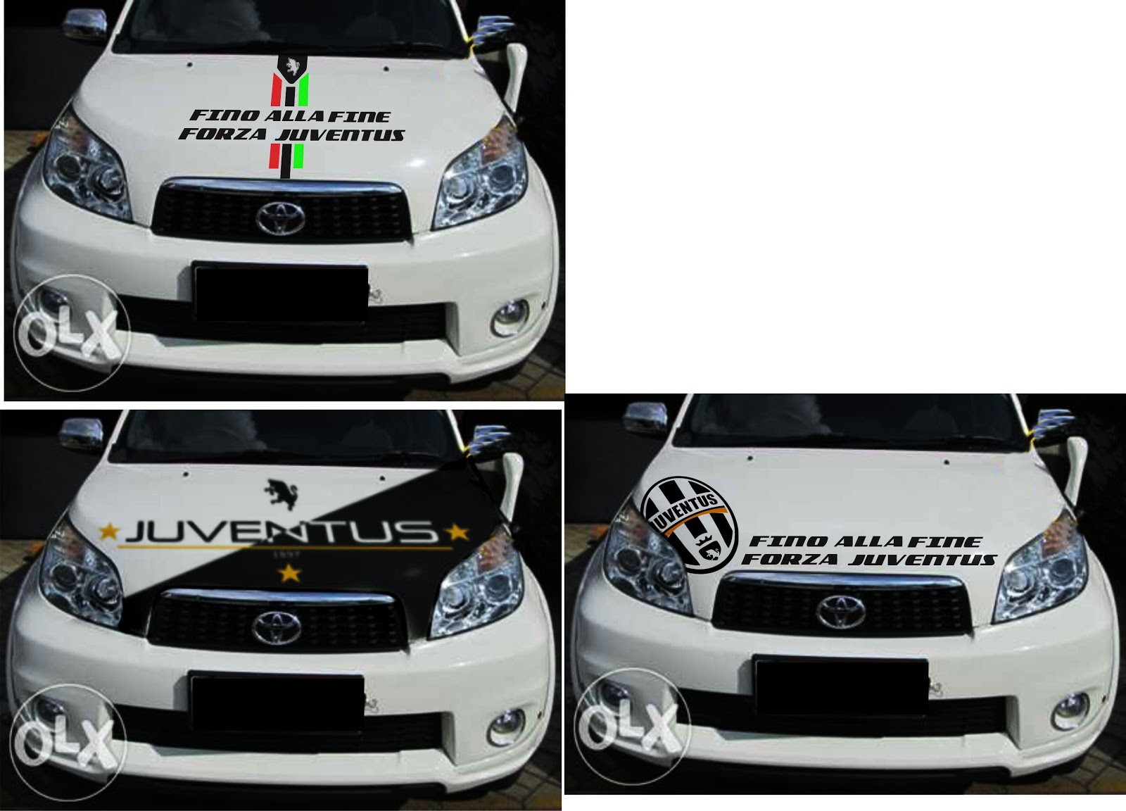 Kumpulan Cutting Stiker Mobil Juventus Terlengkap 